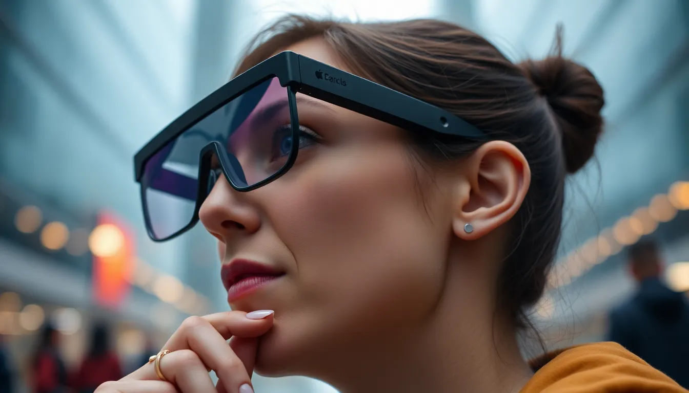 Imagen relacionada con gafas inteligentes Apple