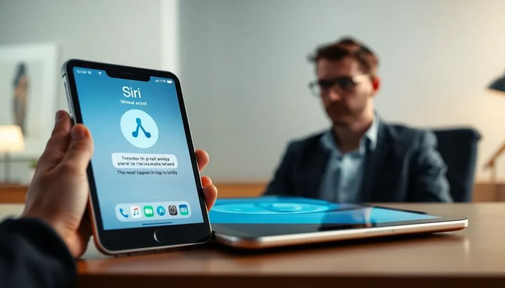 Imagen relacionada con integración de chatbots en Siri