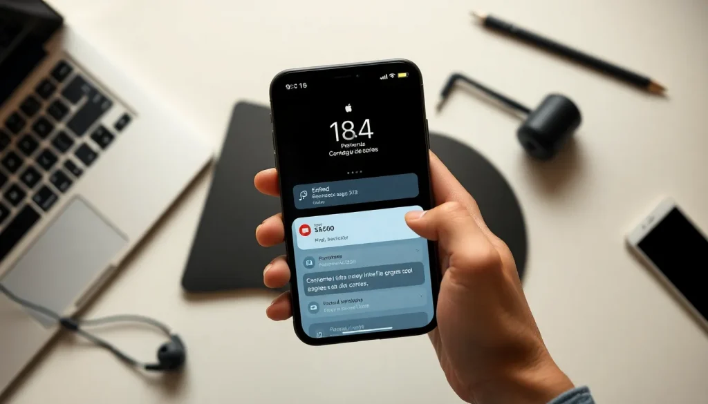 iOS 18.4 revoluciona la gestión de emails en iPhone