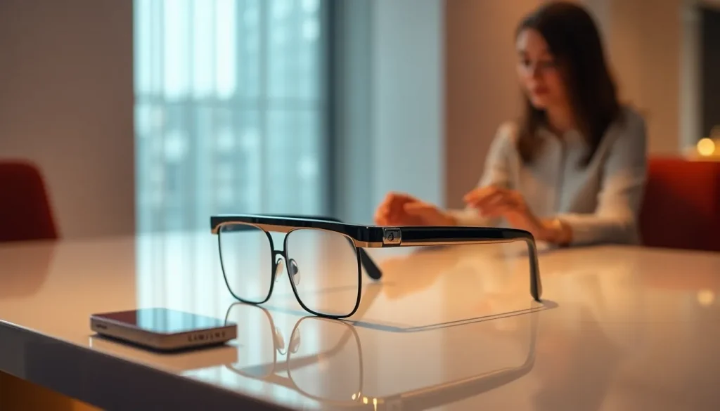 Imagen relacionada con AI smart glasses