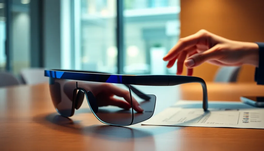 Imagen relacionada con gafas inteligentes Samsung