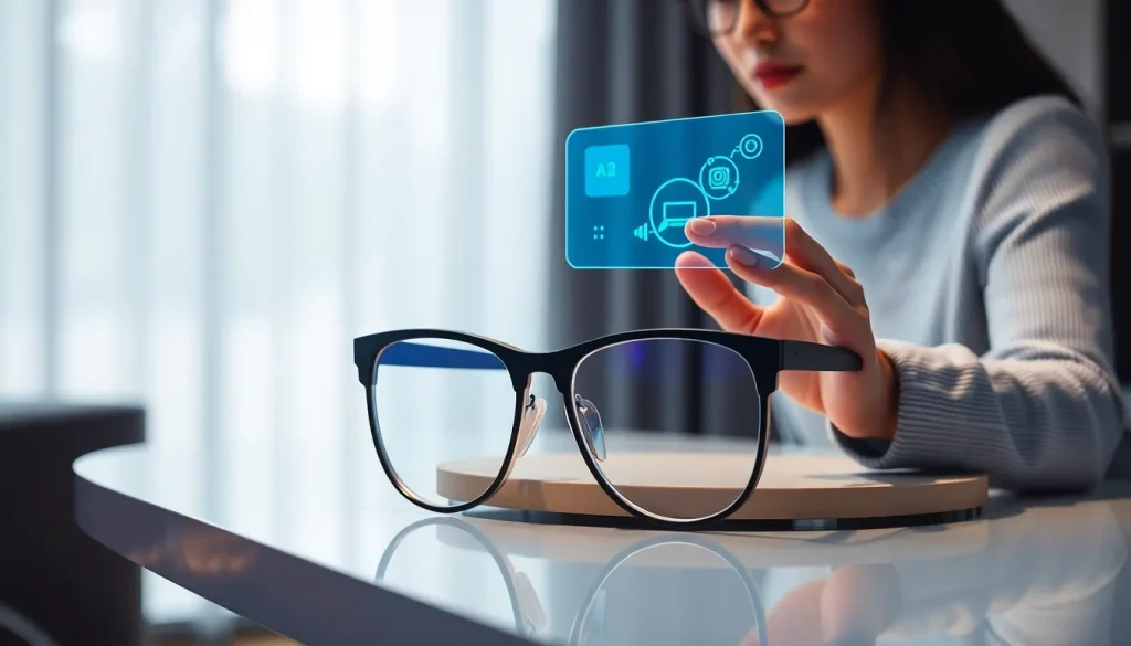 Imagen relacionada con gafas inteligentes Apple