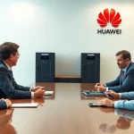 Imagen relacionada con Huawei contrato España