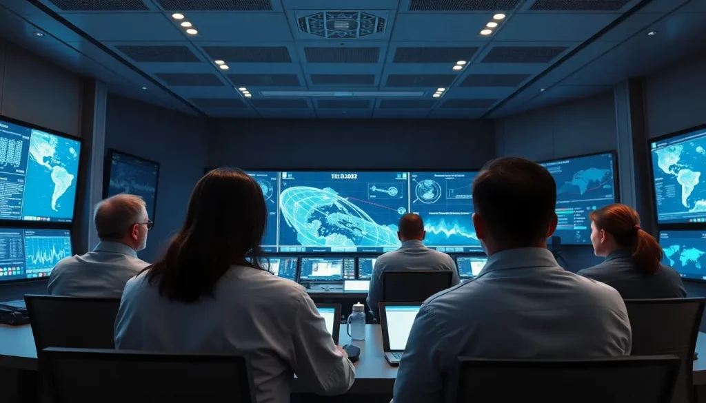 Imagen relacionada con comunicaciones satelitales