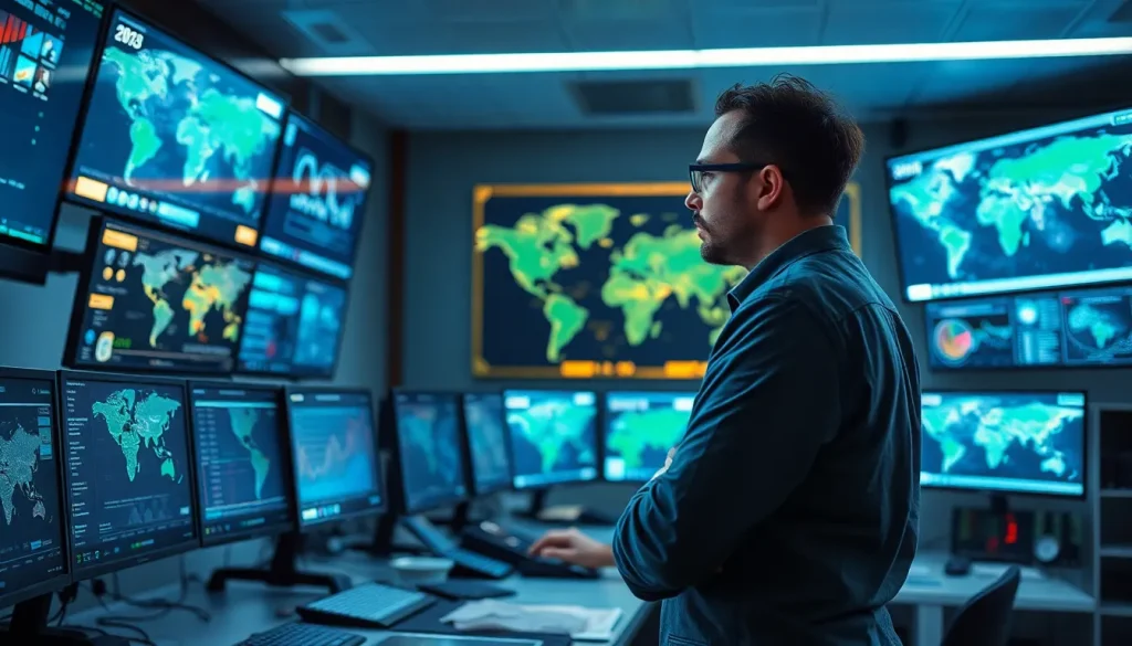 Imagen relacionada con comunicaciones satelitales