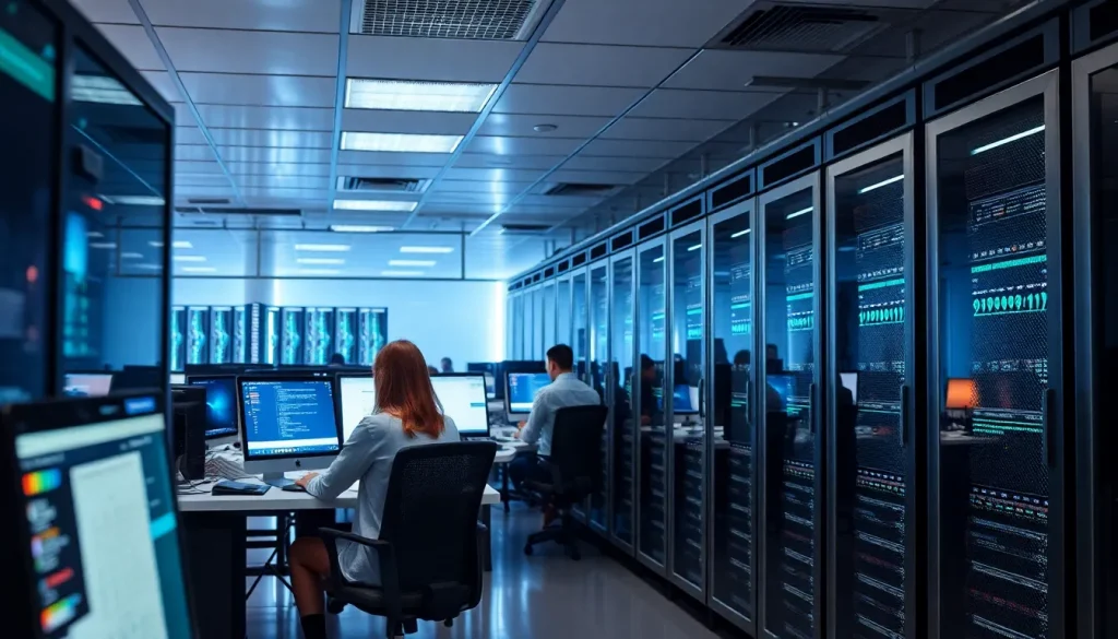 Imagen relacionada con centros de datos en España