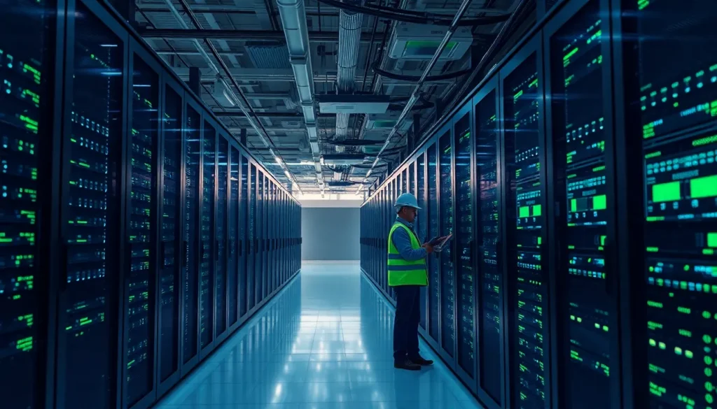 Imagen relacionada con centros de datos España