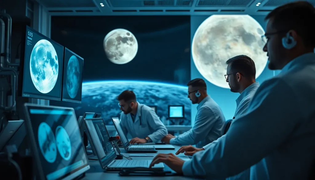 Imagen relacionada con sistema de navegación lunar