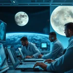 Imagen relacionada con sistema de navegación lunar