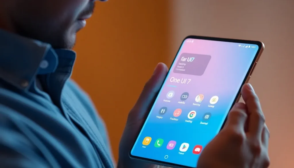 Imagen relacionada con One UI 7