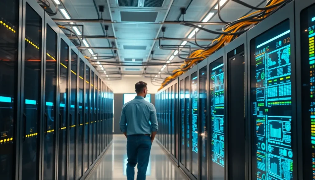 Imagen relacionada con centros de datos en España