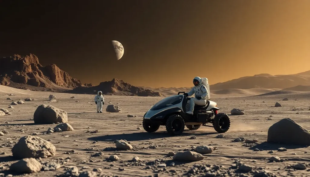 Imagen relacionada con navegación lunar