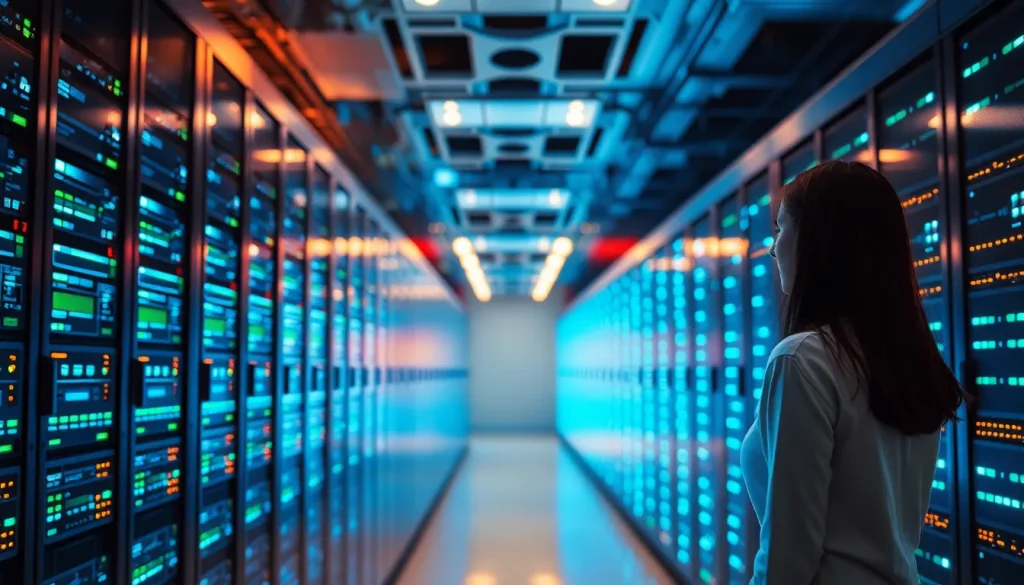 Imagen relacionada con centros de datos en España