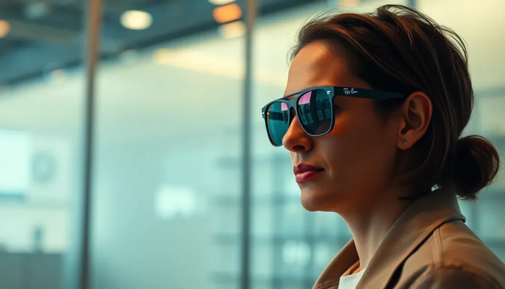 Imagen relacionada con gafas inteligentes Meta Ray-Ban Display