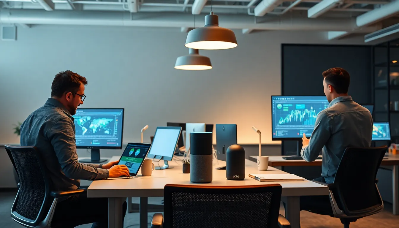 Imagen relacionada con inteligencia artificial en empresas tecnológicas