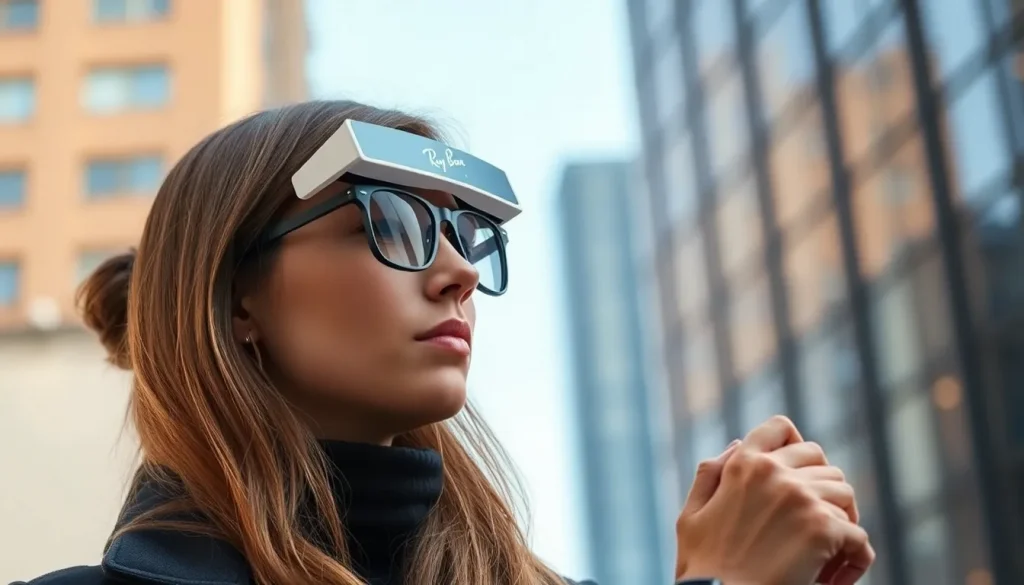 Imagen relacionada con gafas inteligentes Meta Ray-Ban Display