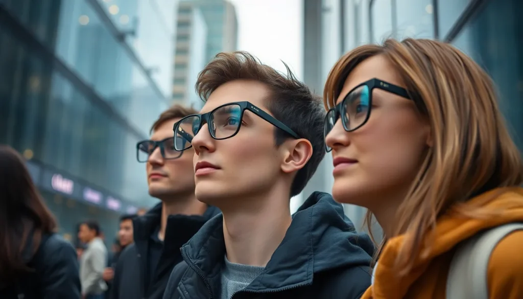 Imagen relacionada con gafas inteligentes Apple