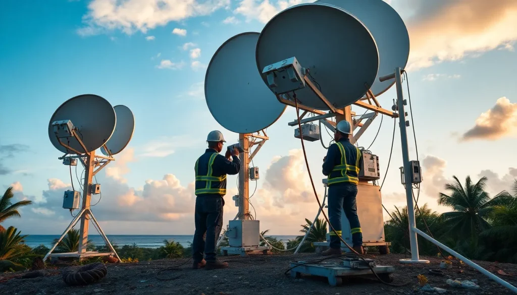 Imagen relacionada con Hispasat Jamaica ayuda humanitaria