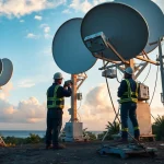 Imagen relacionada con Hispasat Jamaica ayuda humanitaria