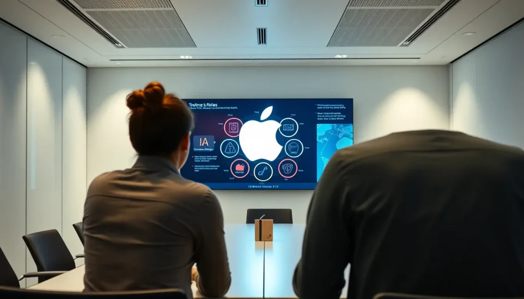 Imagen relacionada con fichaje vicepresidente IA Apple