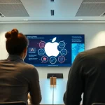 Imagen relacionada con fichaje vicepresidente IA Apple