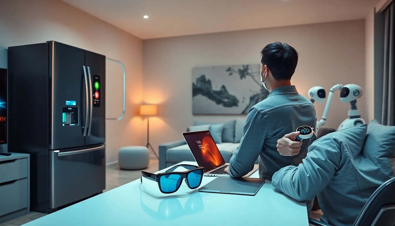 Imagen relacionada con tendencias CES 2026 IA realidad aumentada hogares trabajadores