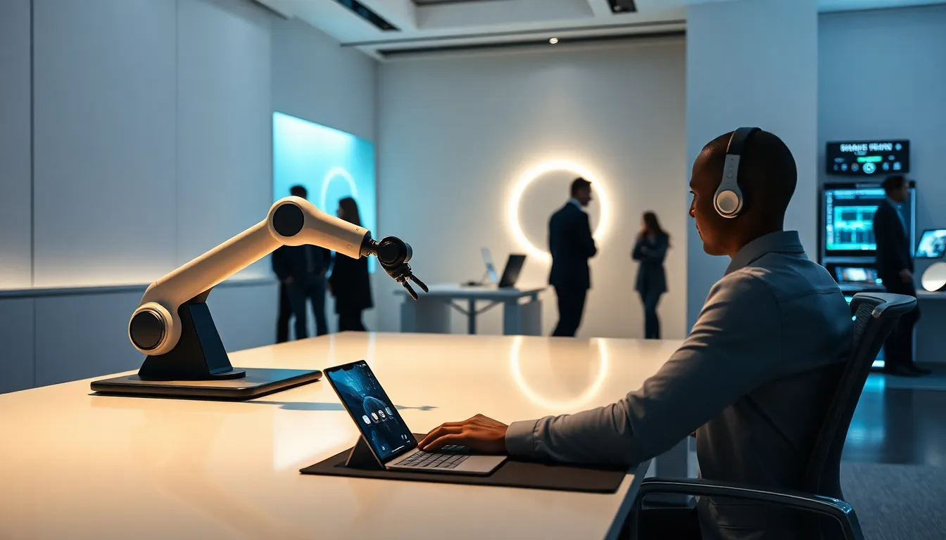 Imagen relacionada con MWC 2026 robots inteligencia artificial