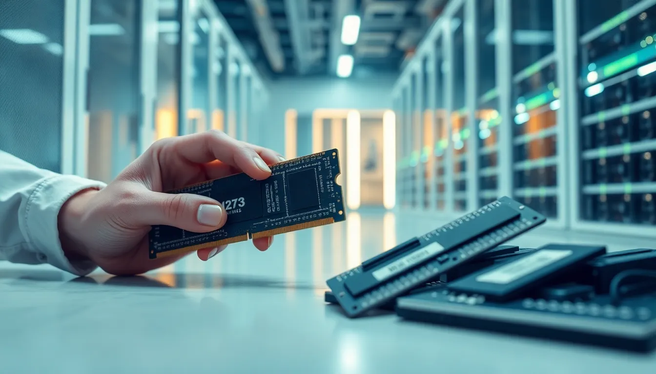 Imagen relacionada con RAM y SSD para IA