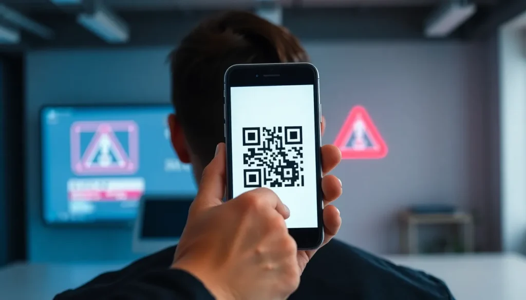 Imagen relacionada con phishing códigos QR