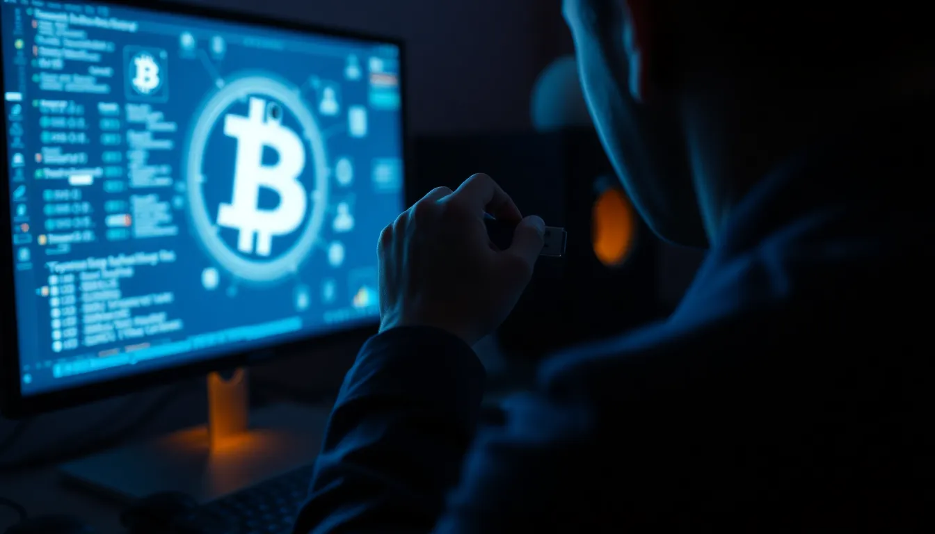 Imagen relacionada con malware cripto USB
