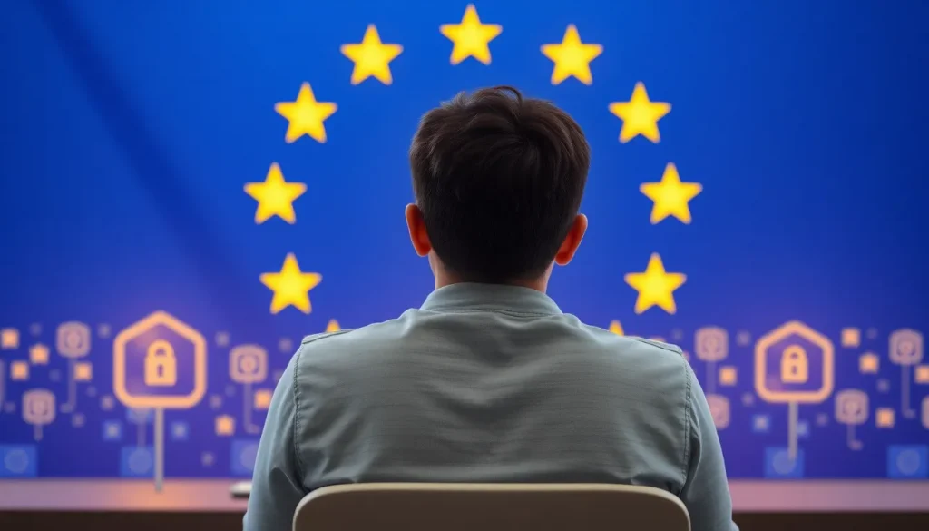 Imagen relacionada con regulación IA menores Europa