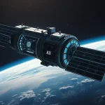 Imagen relacionada con centros de datos en el espacio